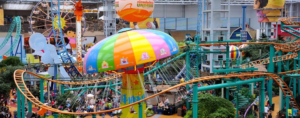 nickelodeon universe mall america