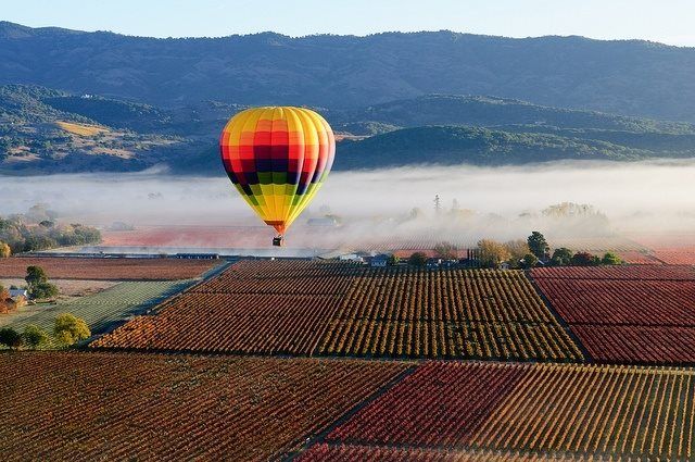 hot air balloon rides southern california