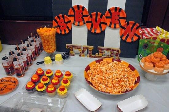 Basketball Themed Snacks